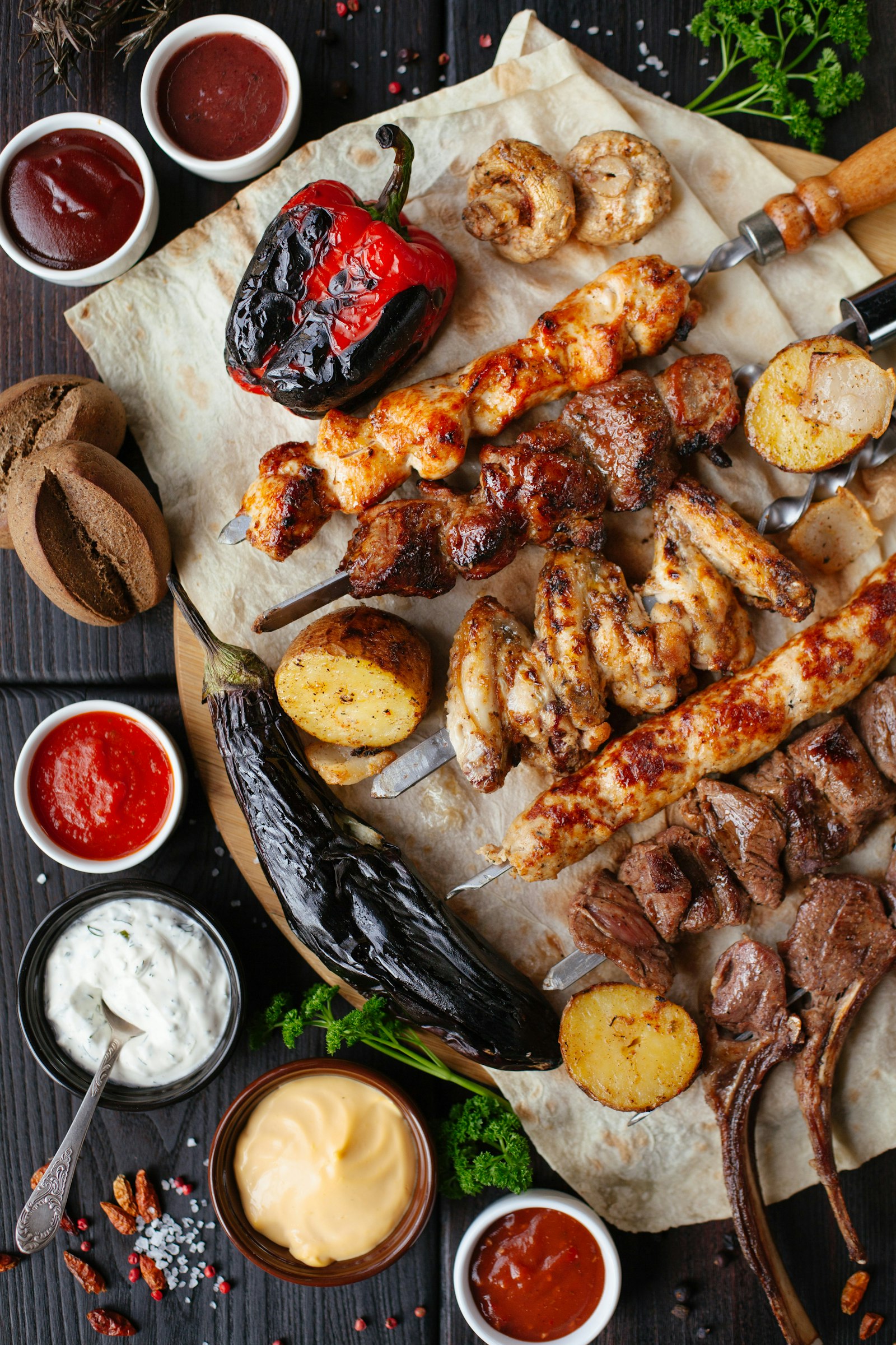 Sommerliches Firmengrillen